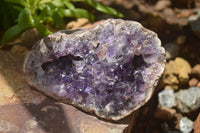 Natural Amethyst & Crystal Centred Geodes  x 12 From Zululand, South Africa - TopRock