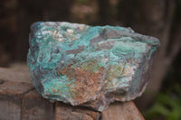 Natural Rough Shattuckite & Chrysocolla Specimens  x 3 From Kaokoveld, Namibia - Toprock Gemstones and Minerals 