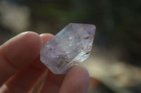 Polished Mini Window Amethyst Points x 20 From Ankazobe, Madagascar