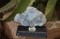 Natural Blue Celestite Crystal Specimens  x 6 From Sakoany, Madagascar