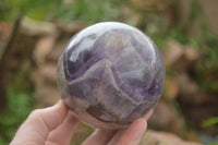 Polished Smokey Amethyst Spheres  x 2 From Madagascar - TopRock