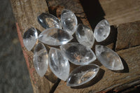 Polished Clear Rock Crystal Angel Tears  x 22 From Madagascar - Toprock Gemstones and Minerals 