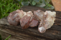 Natural Red Hematoid Quartz Specimens x 12 From Karoi, Zimbabwe - TopRock