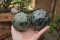 Polished Stromatolite / Kambamba Jasper Spheres  x 2 From Madagascar - TopRock