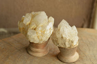 Natural Pineapple/Candle Quartz Clusters  x 14 From Madagascar - TopRock