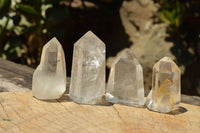 Polished Clear Quartz Crystal Points x 24 From Madagascar - TopRock