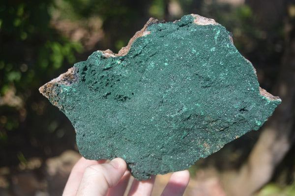 Natural Crystalline Malachite Specimens  x 2 From Congo - Toprock Gemstones and Minerals 