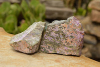 Natural Rough Stichtite / Atlantisite Specimens  x 3 From Tshipies, South Africa - TopRock