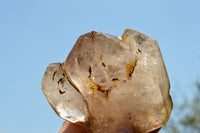 Polished Clear & Smokey Window Quartz Crystals  x 3 From Madagascar - TopRock