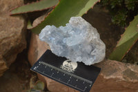 Natural Blue Celestite Crystal Specimens  x 6 From Sakoany, Madagascar