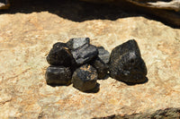 Natural Rough Schorl Black Tourmaline Crystals  x 2 Kg Lot From Zambia - TopRock