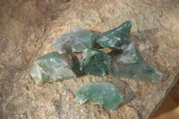 Natural Rough Jade Cobbed Specimens x 28 From Swaziland