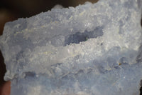 Natural Etched Blue Chalcedony Specimens  x 6 From Nsanje, Malawi