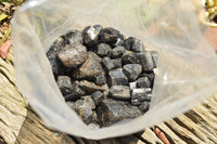 Natural Rough Schorl Black Tourmaline Crystals  x 2 Kg Lot From Zambia - TopRock