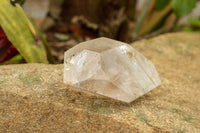 Polished Tourmalinated & Smokey Window Quartz Crystals  x 2 From Madagascar - TopRock