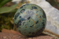 Polished Stromatolite / Kambamba Jasper Spheres  x 2 From Madagascar - TopRock