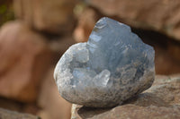 Natural Blue Celestite Crystal Specimens  x 6 From Sakoany, Madagascar