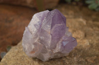 Natural Jacaranda Amethyst Clusters x 2 From Mumbwe, Zambia