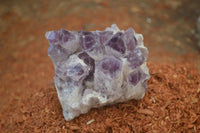 Natural Sugar Amethyst Clusters  x 6 From Solwezi, Zambia