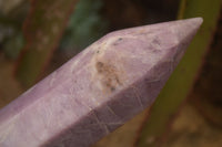 Polished  Purple Lepidolite Points  x 4 From Zimbabwe