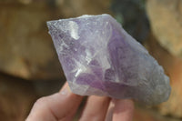 Natural Jacaranda Amethyst Crystals x 6 From Mumbwe, Zambia