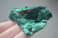 Natural Chatoyant Silky Malachite Specimens  x 6 From Kasompe, Congo - Toprock Gemstones and Minerals 