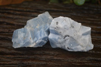 Natural New Sky Blue Calcite Specimens  x 24 From Spitzkop, Namibia