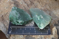 Natural Rough Jade Cobbed Specimens x 28 From Swaziland