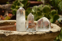 Polished Clear Quartz Crystal Points x 24 From Madagascar - TopRock