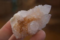 Natural Pale Lilac Spirit Quartz Clusters x 12 From Boekenhouthoek, South Africa