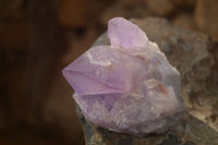 Natural Jacaranda Amethyst Clusters x 2 From Mumbwe, Zambia