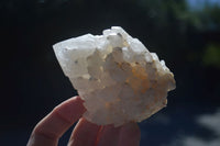 Natural "Cathedral Window" Cascading Candle Quartz Crystals x 4 From Madagascar - Toprock Gemstones and Minerals 