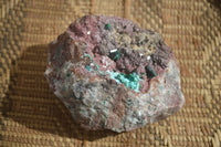 Natural Salrose With Silky Malachite Specimen x 1 From Kakanda, Congo