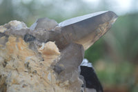 Natural Schorl Black Tourmaline Specimens With Hyalite Opal x 2 From Erongo Mountains, Namibia - TopRock