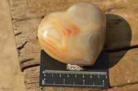 Polished Stunning Banded Agate Hearts  x 4 From Mandrosonoro, Madagascar - TopRock