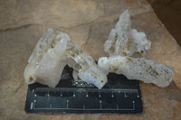 Natural Drusy Quartz Coated Calcite Crystals  x 12 From Alberts Mountain, Lesotho - Toprock Gemstones and Minerals 