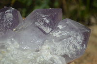 Natural Jacaranda Amethyst Clusters x 2 From Mumbwa, Zambia - TopRock