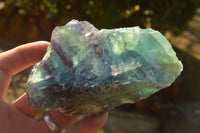 Natural Cobbed & Stone Sealed Watermelon Fluorite Pieces x 5 From Uis, Namibia - TopRock