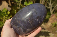 Polished Purple Lepidolite With Pink Tourmaline Standing Free Forms x 2 From Madagascar - TopRock