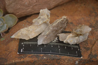 Natural Drusy Quartz Coated Calcite Crystals  x 20 From Alberts Mountain, Lesotho - Toprock Gemstones and Minerals 