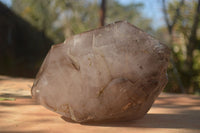 Polished Double Terminated Smokey Quartz Stepped Crystal x 1 From Madagascar