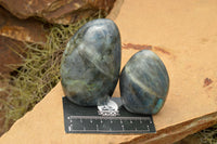 Polished Beautiful Selection Of Labradorite Standing Free Forms  x 5 From Tulear, Madagascar - TopRock