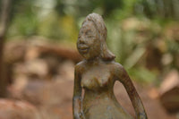 Polished Serpentine Mermaid Carving x 1 From Zimbabwe - TopRock