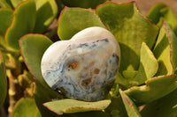 Polished Stunning Banded Agate Hearts  x 4 From Mandrosonoro, Madagascar - TopRock