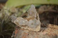 Natural Drusy Quartz Coated Calcite Crystals  x 20 From Alberts Mountain, Lesotho - Toprock Gemstones and Minerals 