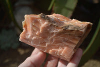 Natural New Sunset Orange Calcite Specimens  x 3 From Spitzkop, Namibia