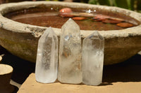 Polished Clear Quartz Crystal Points x 24 From Madagascar - TopRock