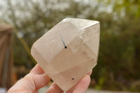 Polished Tourmalinated & Smokey Window Quartz Crystals  x 2 From Madagascar - TopRock