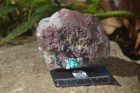 Natural Salrose With Silky Malachite Specimen x 1 From Kakanda, Congo