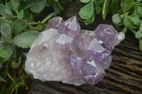 Natural Jacaranda Amethyst Clusters x 2 From Mumbwa, Zambia - TopRock